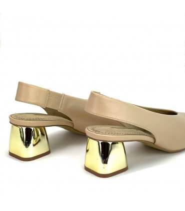 ZAPATO DESTALONADO M4225 BEIGE