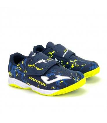 ZAPATILLA JOMA MEGATRON JR 2403 NAVY ORANGE INDOOR
