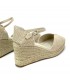 SANDALIA CUÑA YUTE M4365 NATURAL