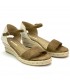 SANDALIA CUÑA YUTE M4375 CAMEL