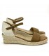 SANDALIA CUÑA YUTE M4375 CAMEL