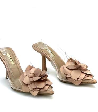 ZAPATO VINILO FLOR M4207 NUDE