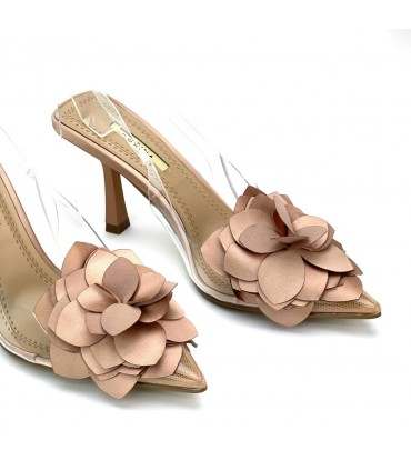ZAPATO VINILO FLOR M4207 NUDE