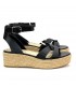 SANDALIA PLATAFORMA YUTE M4390 NEGRO