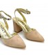 ZAPATO DESTALONADO AZAREY 459H107 BEIGE