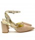 ZAPATO DESTALONADO AZAREY 459H107 BEIGE