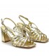 SANDALIA AZAREY METALIZADA 459H103M ORO