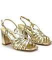 SANDALIA AZAREY METALIZADA 459H103M ORO