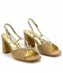 SANDALIA TACON COMBINADA AZAREY 459H105 TAUPE
