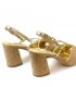 SANDALIA TACON COMBINADA AZAREY 459H105 TAUPE