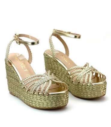 CUÑA YUTE METALIZADA AZAREY 572H428 ORO