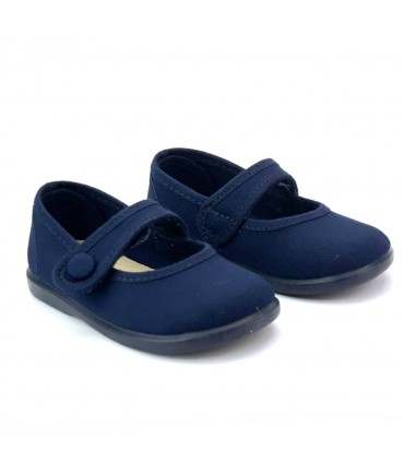 MANOLETINA VELCRO NIÑA 17301 MARINO