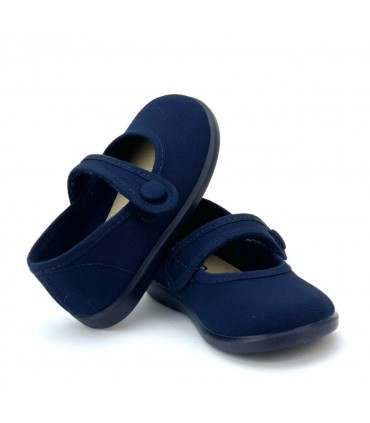 MANOLETINA VELCRO NIÑA 17301 MARINO