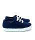 ZAPATILLA LONA CORDONES BATILAS 57601 MARINO
