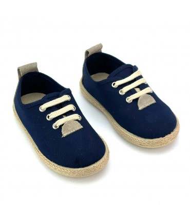 ZAPATO NIÑO ESPARTO 45001 2 MARINO