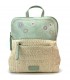 MOCHILA RAFIA KMV309194 VERDE