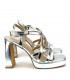 SANDALIA TACON ETIKA 90012 PLATA