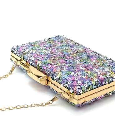 BOLSO FIESTA LENTEJUELAS AST20362 2 MULTICOLOR