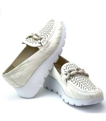 MOCASIN CONFORT CADENA  AMD26323 HIELO