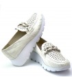 MOCASIN CONFORT CADENA  AMD26323 HIELO