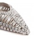 ZAPATO PLANO METALIZADO M4135 PLATA