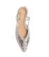 ZAPATO PLANO METALIZADO M4135 PLATA