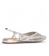 ZAPATO PLANO METALIZADO M4135 PLATA