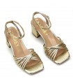 SANDALIA TACON MUJER 494H418M ORO