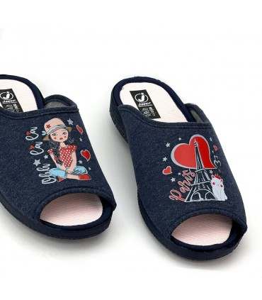 ZAPATILLA CASA JAVER 47-230 MARINO