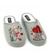 ZAPATILLA CASA JAVER 47-225 GRIS OH LA LA