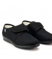 ZAPATILLA JAVER VELCRO 2397 NEGRO