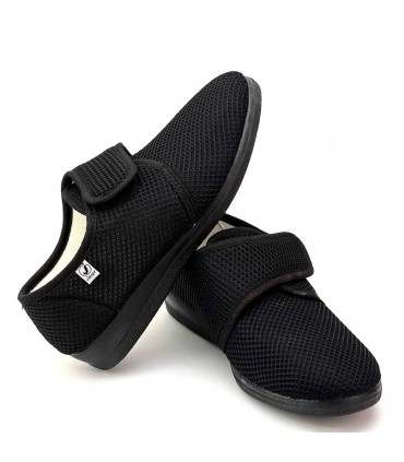 ZAPATILLA JAVER VELCRO 2397 NEGRO
