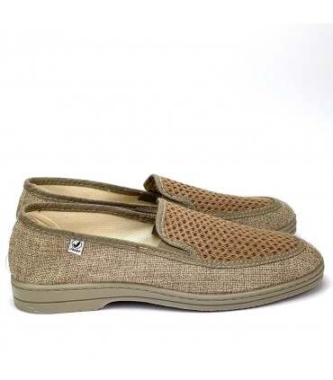 ZAPATILLA JAVER REJILLA 902 MARRON