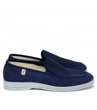 ZAPATILLA JAVER REJILLA 902 MARINO