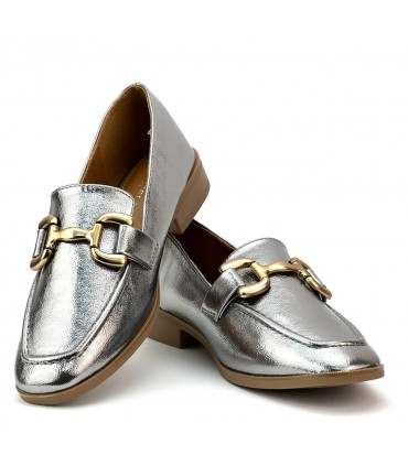 MOCASIN PLANO DETALLE DXF26165 PLOMO