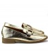 MOCASIN PLANO DETALLE DXF26165 ORO