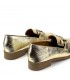MOCASIN PLANO DETALLE DXF26165 ORO