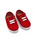 ZAPATILLA LONA CORDONES BATILAS 57601 ROJO
