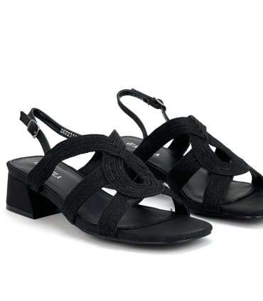SANDALIA TACON DKO26134 NEGRO