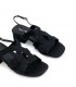SANDALIA TACON DKO26134 NEGRO