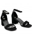 SANDALIA TACON ANCHO L521 NEGRO