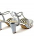 SANDALIA TACON FIESTA DWS26221 PLATA