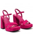 SANDALIA PLATAFORMA L505 FUCSIA