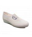 ZAPATILLA CERRADA TELA ALCALDE 7000 BLANCO