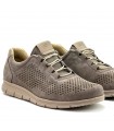 ZAPATILLA CHICO PIEL ELASTICA 342 REMAQUE GRIS