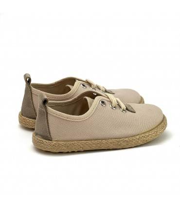 ZAPATO NIÑO ESPARTO 45001 2 PIEDRA