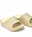 CHANCLA PLATAFORMA C40-463 BEIGE
