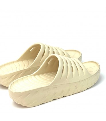 CHANCLA PLATAFORMA C40-463 BEIGE