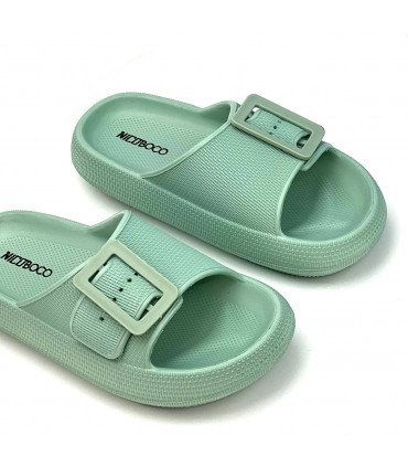 CHANCLA PLATAFORMA HEBILLA AQUA C40-051 KAPA