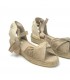 SANDALIA PLANA CINTAS M4330 NATURAL